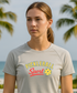 Pickleball Sport | Short Sleeve Performance Tee by Pepini Pickleball β white Pickleball T-Shirt front view