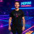 Pickleball Neon Burst Graphic T-Shirt β Blackout Series