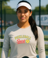 Pickleball Sport | Long Sleeve Performance Tee by Pepini Pickleball β white Men's Long Sleeve Performance Tee front view