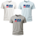 USA Patriotic Pickleball Flag T-Shirt β American Graphic Unisex Tee