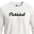 Pepini Pickleball Classic Script Performance Shirt – Long Sleeve