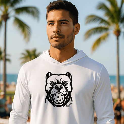 Pepini Pickleball Bulldog Grip Performance Hoodie