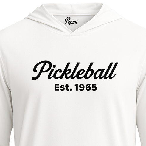 Pepini Pickleball 1965 Script Performance Hoodie