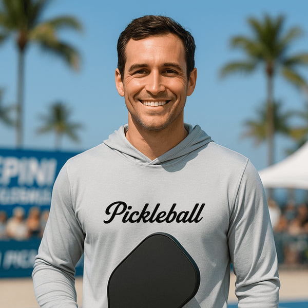 Pepini Pickleball Classic Script Performance Hoodie