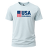 USA Patriotic Pickleball Flag T-Shirt β American Graphic Unisex Tee