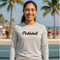 Pepini Pickleball Classic Script Women’s Long Sleeve Performance Shirt