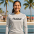 Pepini Pickleball Classic Script Women’s Long Sleeve Performance Shirt