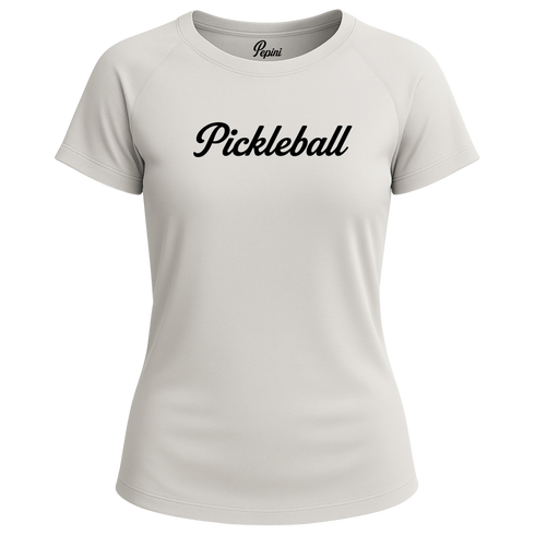 Pepini Pickleball Classic Script Women’s Performance Tee