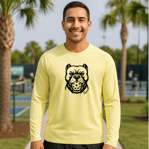 Pepini Pickleball Bulldog Grip Performance Shirt – Long Sleeve