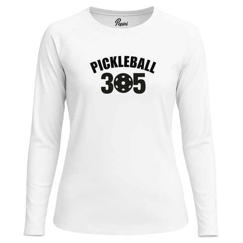 Pepini Pickleball 305 Women’s Long Sleeve Performance Tee