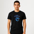 Neon Pickleball Surfer Glitch Graphic T-Shirt β Blackout Series