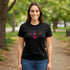 Pickleball Neon Burst Graphic T-Shirt β Blackout Series