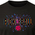 Pickleball Neon Burst Graphic T-Shirt β Blackout Series