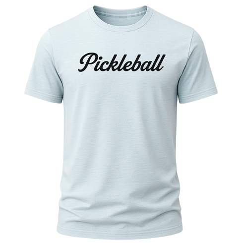 Pickleball Classic Script Graphic T-Shirt