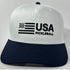 USA Pickleball Flag Logo Baseball Cap
