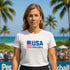 USA Pickleball Pride Women’s Short Sleeve Performance Tee