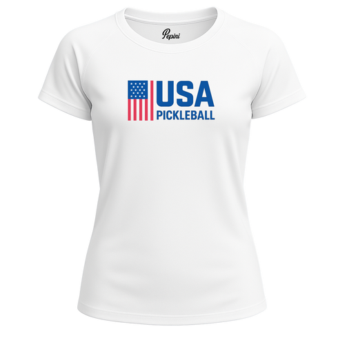 USA Pickleball Pride Women’s Short Sleeve Performance Tee