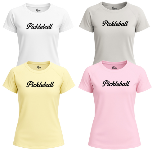 Pepini Pickleball Classic Script Women’s Performance Tee