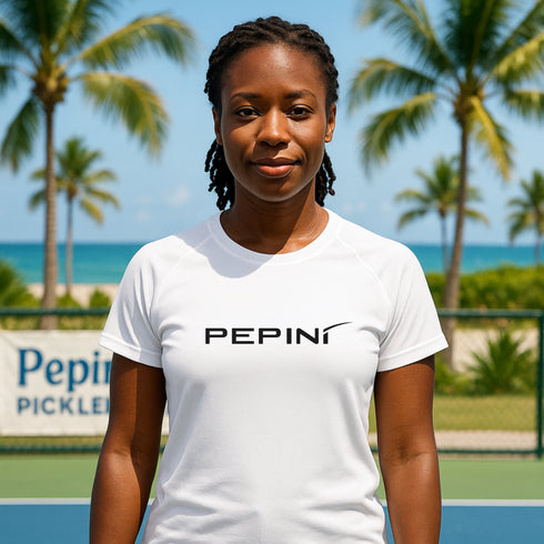 Pepini Bold Logo Women’s Performance Tee